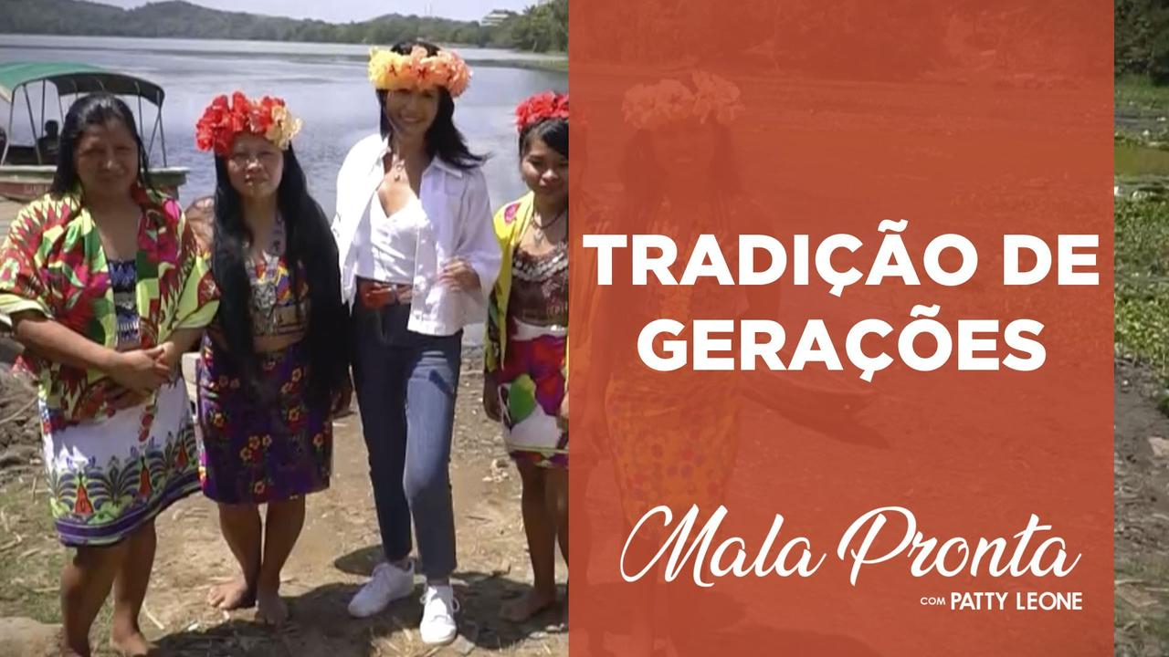 Patty Leone visita a comunidade indígena Embera, no Panamá | MALA PRONTA