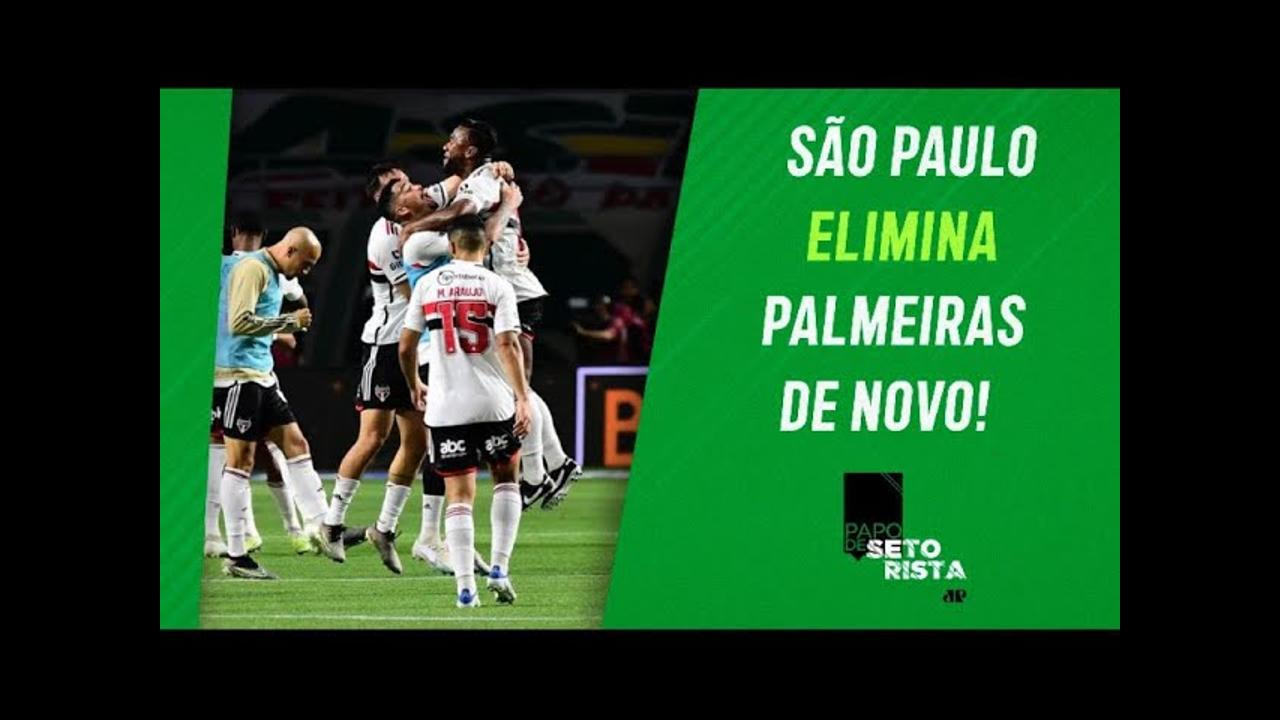 TRICOLOR NA SEMI! São Paulo ELIMINA Palmeiras e AVANÇA na Copa do Brasil! | PAPO DE SETORISTA