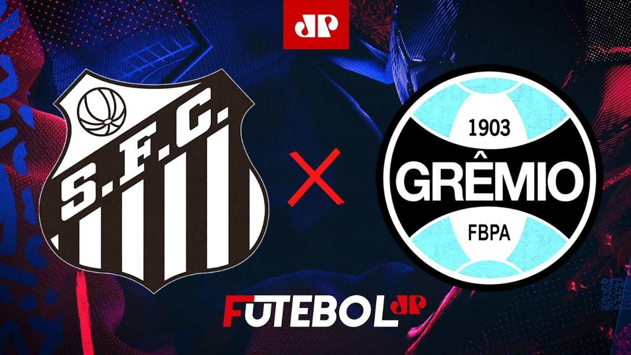 Santos x Grêmio -  AO VIVO - 20/08/2023 - Campeonato Brasileiro