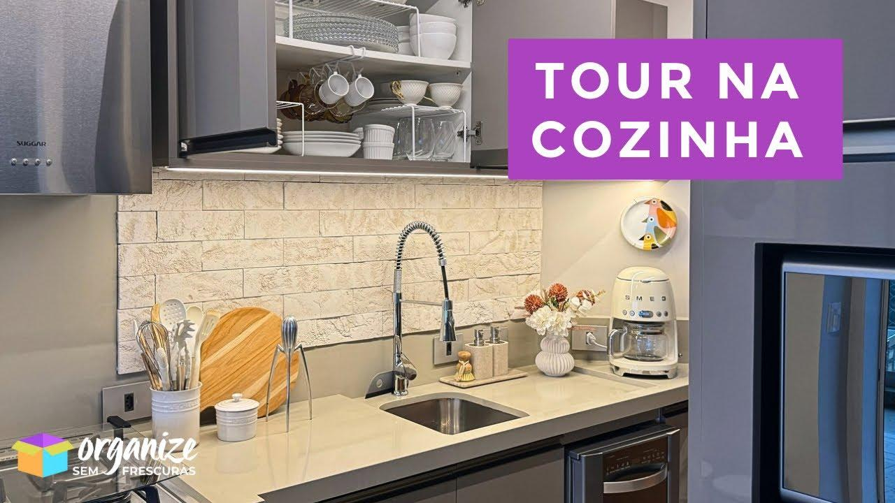 TOUR COMPLETO E ATUALIZADO DA COZINHA | OSF Rafa Oliveira