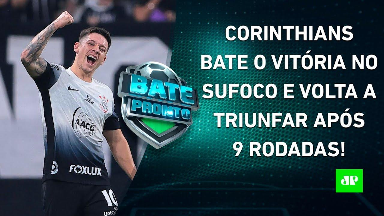 Corinthians SOFRE MUITO, mas VOLTA A VENCER após 9 RODADAS; Palmeiras BUSCA EMPATE! | BATE-PRONTO