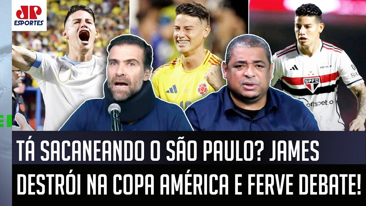 "EU NÃO DUVIDO!! SABE o que eu acho que o James Rodríguez QUER???" SHOW na Colômbia IRRITA São Paulo