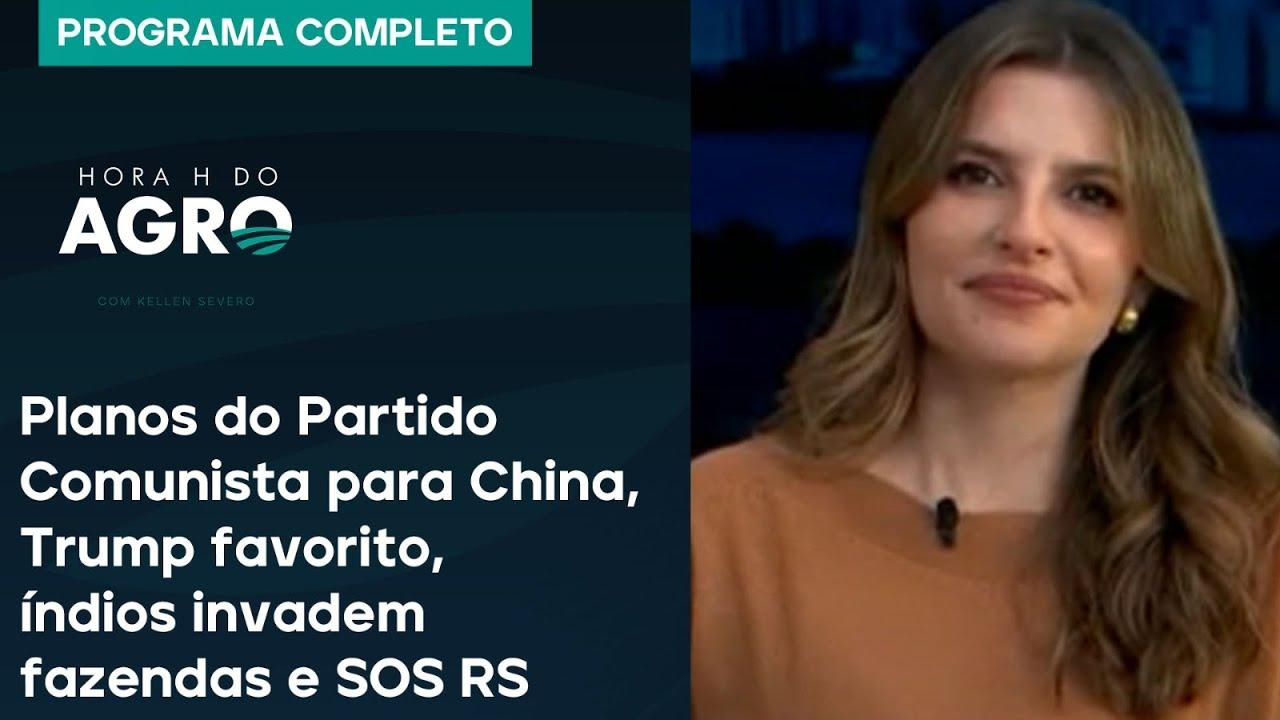 Futuro da China, Trump favorito, invasão de fazendas e protesto do agro - Hora H do Agro 20/07/24