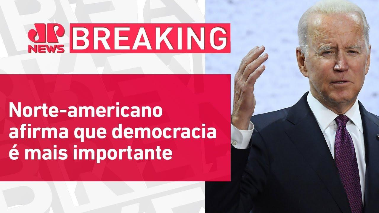 Joe Biden diz que reverencia cargo de presidente dos EUA | BREAKING NEWS