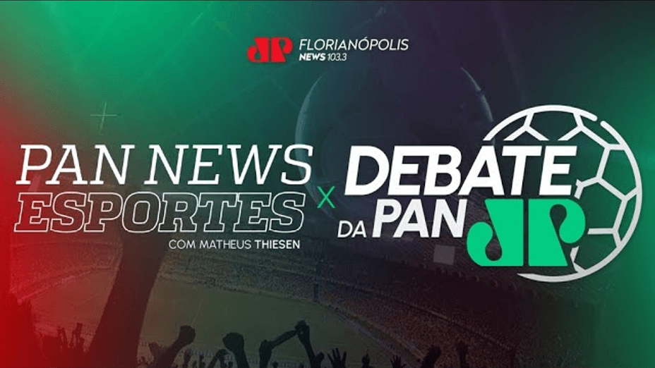 Pan News Esportes | Debate da Pan - 26/07 | JP News Floripa