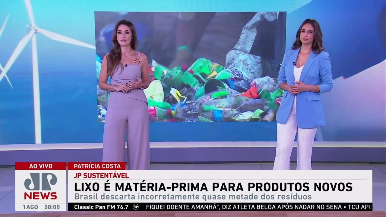 Lixo é matéria-prima para produtos novos; Patrícia Costa comenta