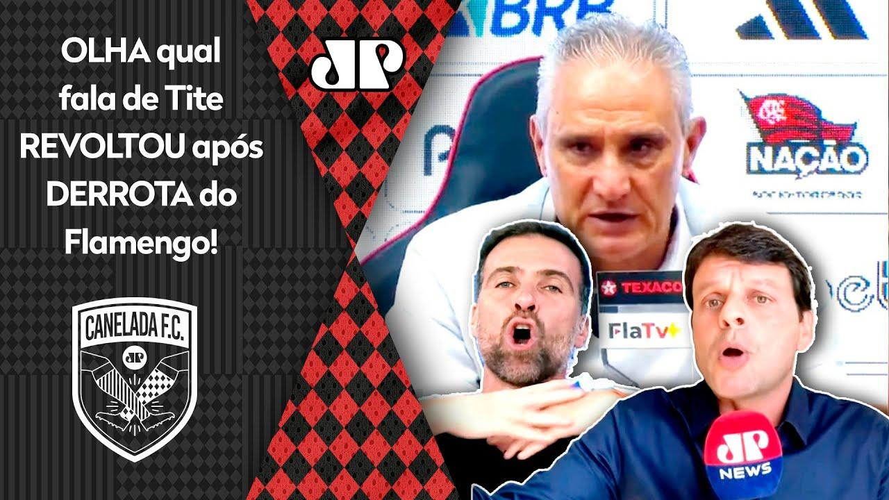 "O ESCAMBAU! É IRRITANTE ouvir o Tite FALAR que..." OLHA o que REVOLTOU após São Paulo 1x0 Flamengo!