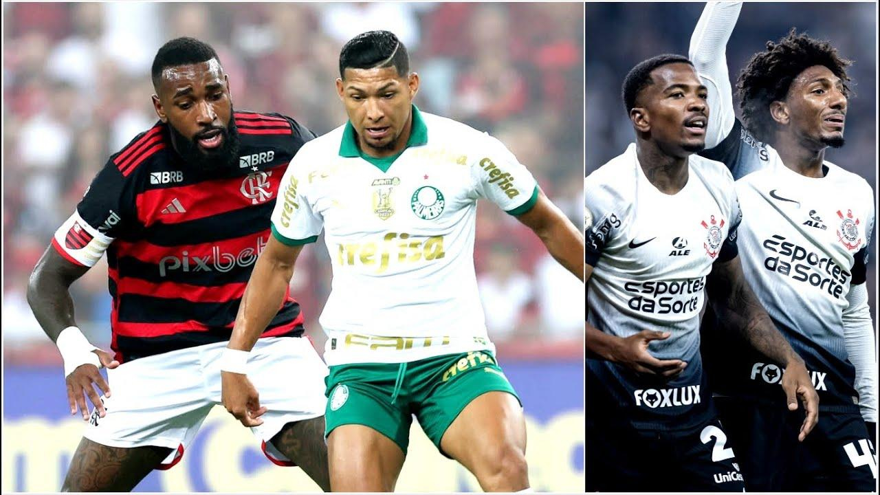 Flamengo ou Palmeiras: quem VAI VENCER o JOGÃO de HOJE?; Corinthians SEGUE no Z4! | CANELADA