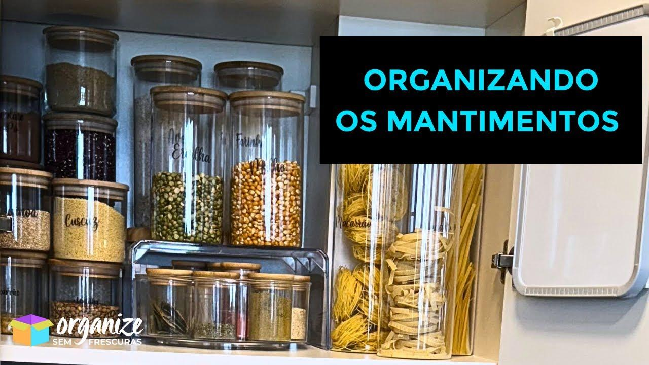 PRODUTOS INCRÍVEIS PARA ORGANIZAR OS MANTIMENTOS | OSF RAFA OLIVEIRA