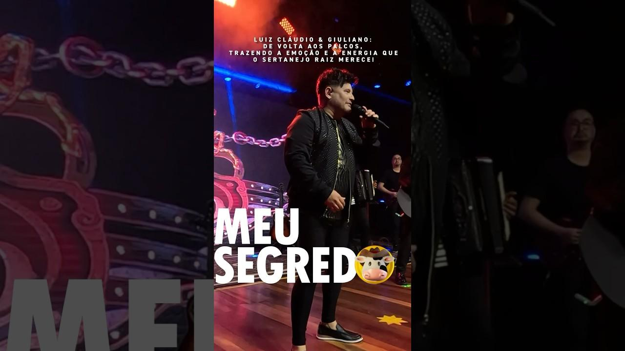 De volta aos Palcos a emoção que o sertanejo Raiz merece! #short #meusegredo #sertanejoraiz