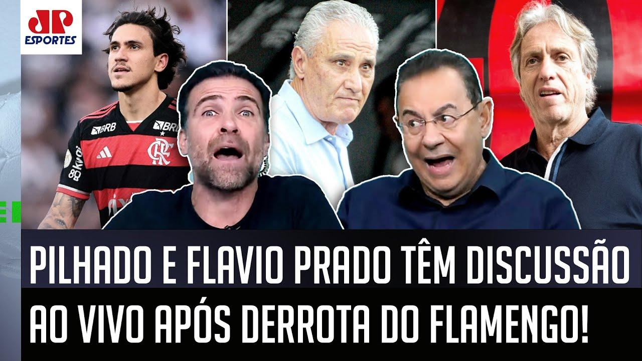 TRETA! "POR%@! É PALHAÇADA! Só se ele FOR BURRO!" Pilhado DISCUTE sobre Flamengo, Tite e Jesus!