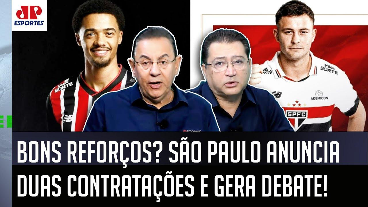 "NÃO É POSSÍVEL! E COTIA??? Cara, essas CONTRATAÇÕES do São Paulo pra mim..." REFORÇOS geram DEBATE!