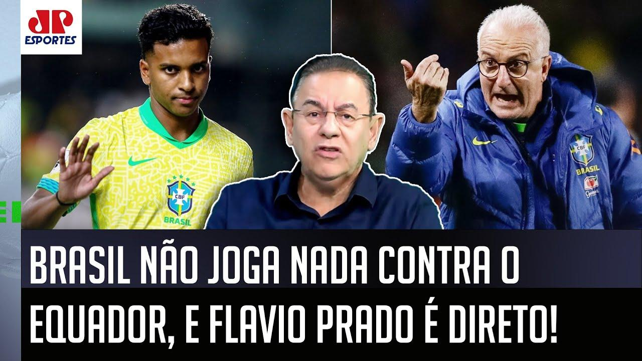 "QUER VER JOGO BONITO??? NÃO VEJA SELEÇÃO! O NÍVEL É PRECÁRIO!" Brasil NÃO JOGA NADA contra Equador