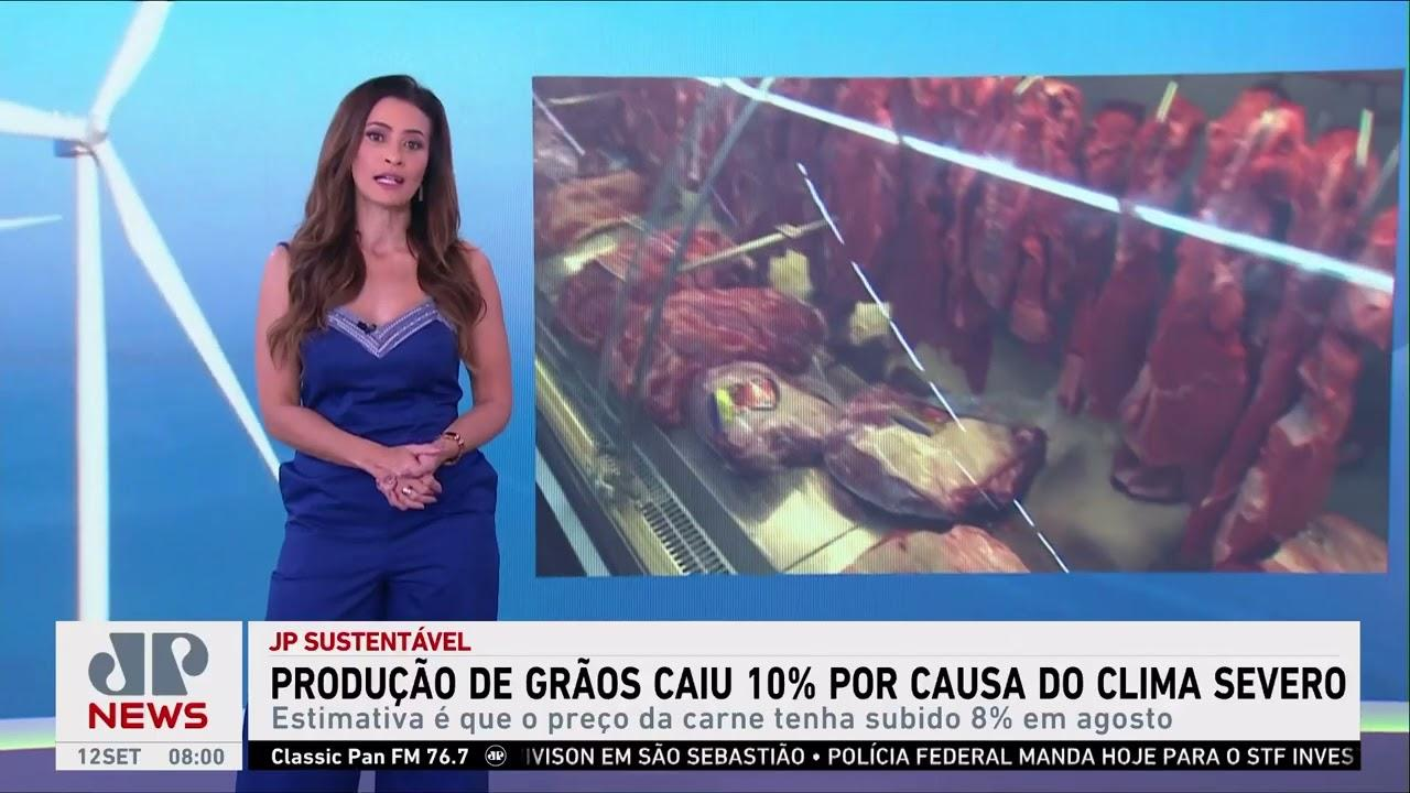 Produção de grãos cai 10% por conta do clima severo; Patrícia Costa explica