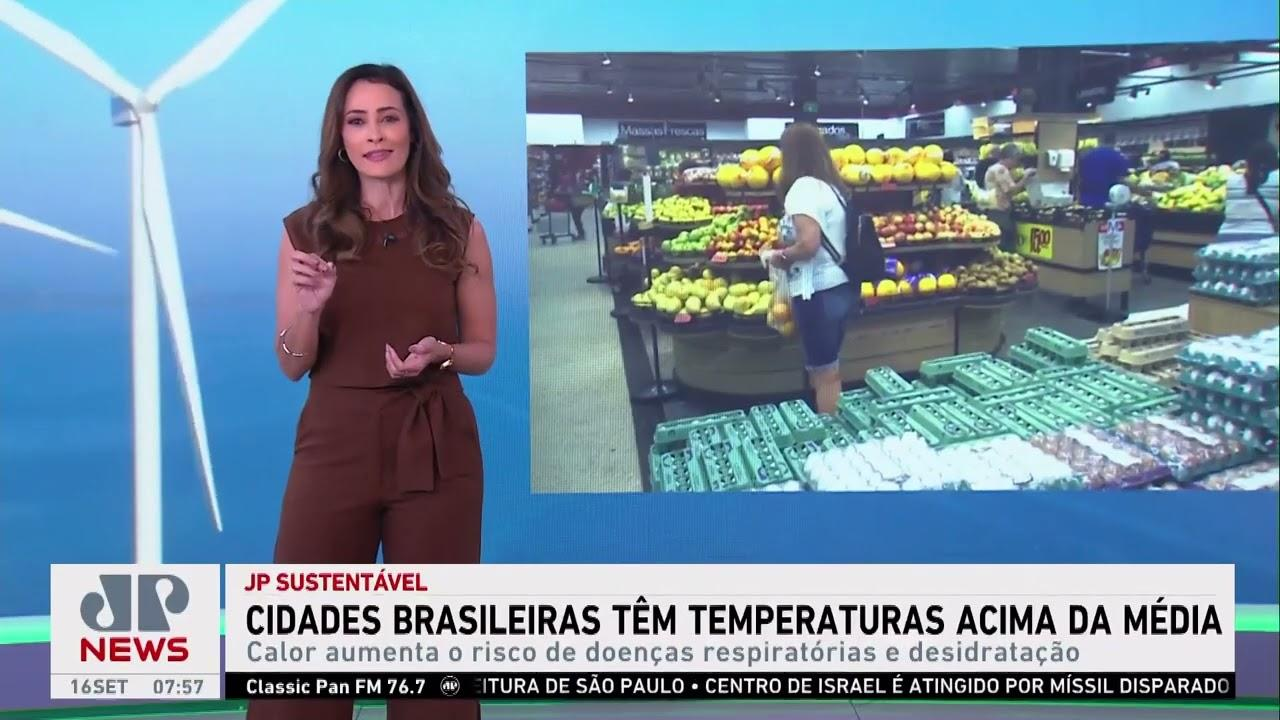 Cidades brasileiras têm temperaturas acima da média; Patrícia Costa analisa