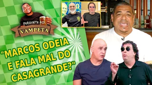 "São Marcos ODEIA o Casagrande e FALA MAL DELE para ex-jogadores?" PERGUNTE AO VAMPETA #141
