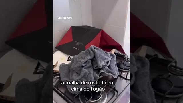 Hóspedes entregam apartamento com comida estragada e lixo espalhado #shorts