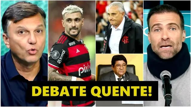 "ISSO NÃO É VERDADE!! É DESINFORMAÇÃO!!" Mauro Cezar MANDA A REAL em DEBATE sobre Flamengo e CBF!