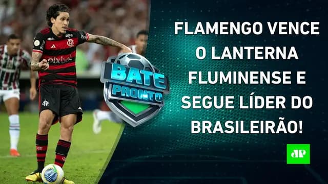 Flamengo AFUNDA o Fluminense e SEGUE LÍDER; Palmeiras VENCE a 5ª SEGUIDA e é o 2º! | BATE-PRONTO