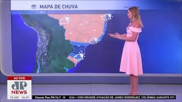 Chuva atinge região Sul do Brasil nesta terça (25) | Previsão do Tempo