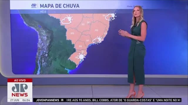 Tempo firme atinge Sul e Sudeste do Brasil nesta quinta (27) | Previsão do Tempo