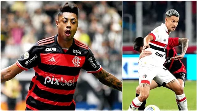 SHOW DO MENGÃO! Flamengo ATROPELA o Atlético-MG e SEGUE LÍDER; São Paulo VENCE Athletico! | CANELADA