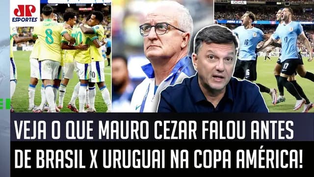 "É ISSO O QUE EU FARIA! Pra mim, o Dorival contra o Uruguai deveria..." Mauro Cezar FALA da Seleção!