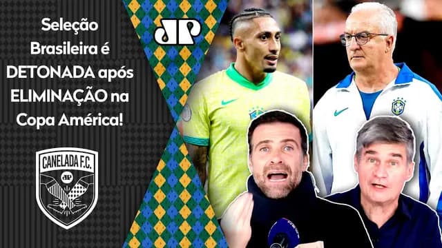 "CHEGA!!!! A Seleção Brasileira é UM LIXO, UMA BAGUNÇA! E o Dorival..." Brasil ELIMINADO é DETONADO!