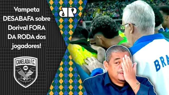 "EU JURO POR DEUS, cara! Quando EU VI o Dorival FORA DA RODA..." Vampeta DETONA jogadores da Seleção