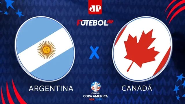 Argentina 2 x 0 Canadá - 09/07/2024 - Copa América