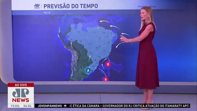 Frio segue no Centro-Sul do Brasil nesta quarta (10) | Previsão do Tempo