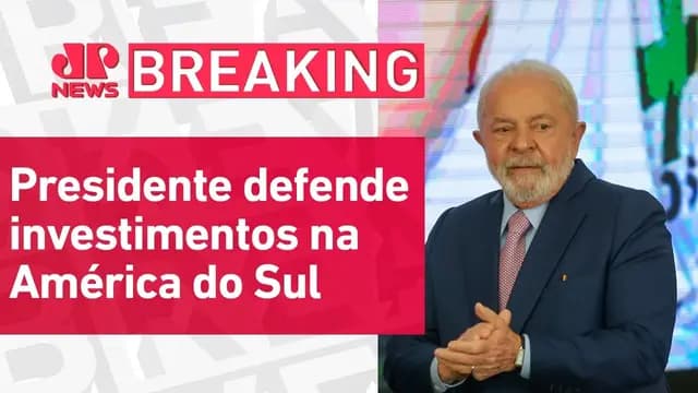Lula diz que Brasil não quer ser “ilha de prosperidade cercada de miséria” | BREAKING NEWS