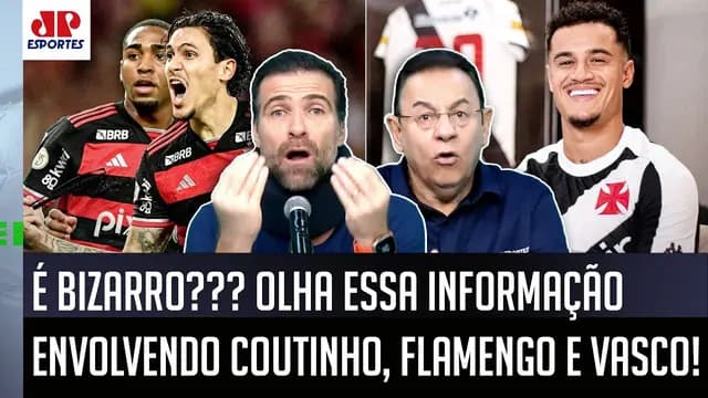"EU NUNCA VI ISSO ANTES! FOI REVELADO que..." OLHA essa INFORMAÇÃO sobre Coutinho, Flamengo e Vasco!