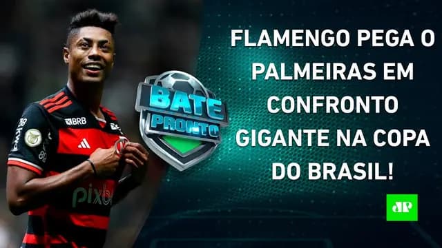 Vai ter Flamengo x Palmeiras! SORTEIO da Copa do Brasil DEFINE jogos das OITAVAS! | BATE-PRONTO