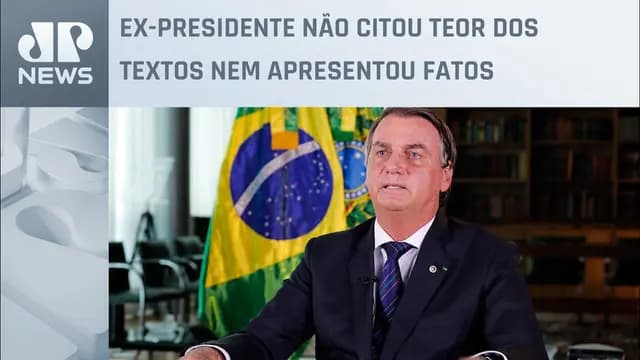 Bolsonaro diz ter documentos sobre eleições de 2018