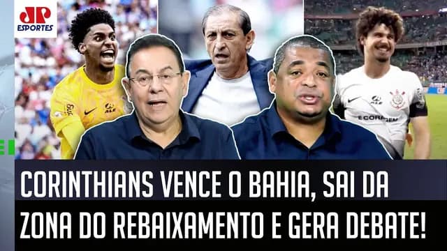 "ELE DEU OUTRO GÁS! E EU ACHO que o Corinthians agora vai..." OLHA esse DEBATE após VITÓRIA GIGANTE!