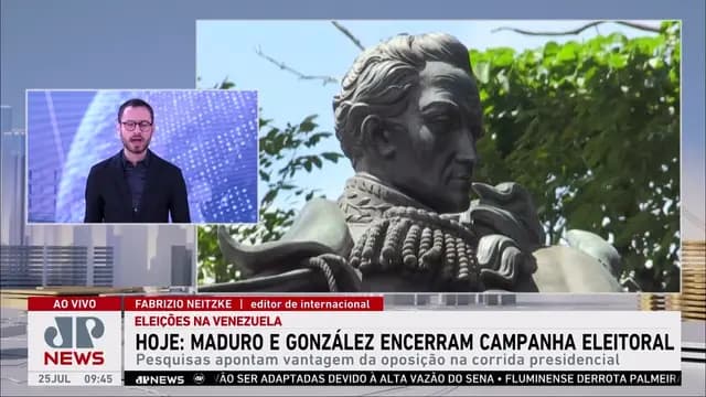 Maduro e González encerram campanha eleitoral na Venezuela; Neitzke e Vilela comentam