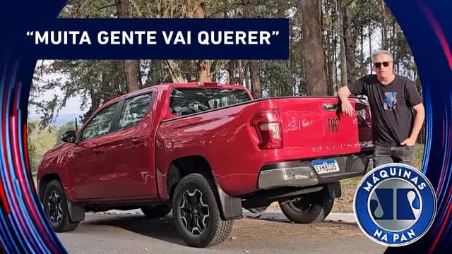 João Anacleto faz um test drive na Fiat Titano | MÁQUINAS NA PAN