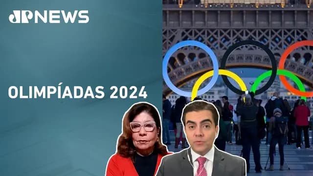 Jogos de Paris têm abertura oficial realizada no Rio Sena; Dora Kramer e Cristiano Vilela comentam