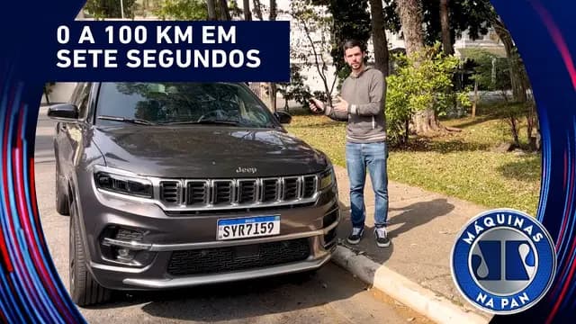 Test-drive do novo Jeep Commander Overland Hurricane | MÁQUINAS NA PAN