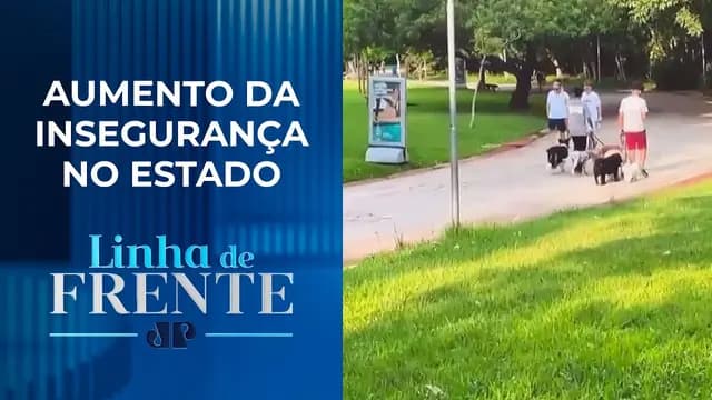 Grupo é assaltado dentro de parque em São Paulo | LINHA DE FRENTE