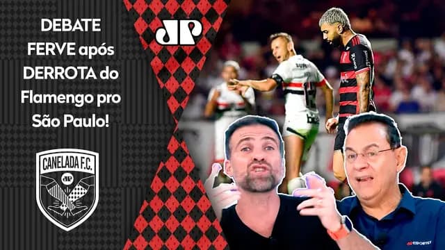 "EU FALO! SABE o que foi UMA BO$%@ no Flamengo hoje???" DEBATE FERVE após 1 a 0 do São Paulo!