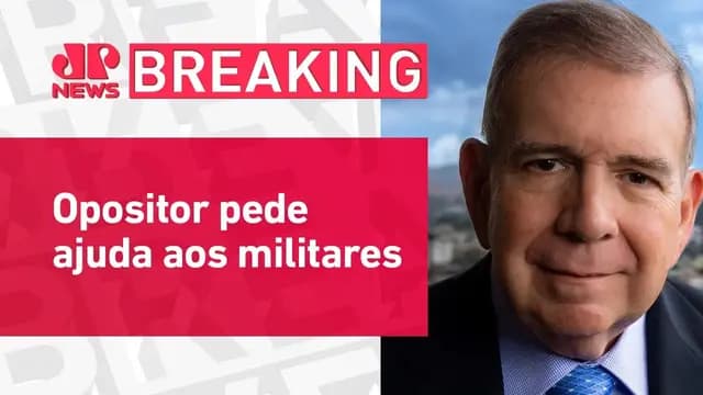 Edmundo González se autoproclama presidente eleito na Venezuela | BREAKING NEWS