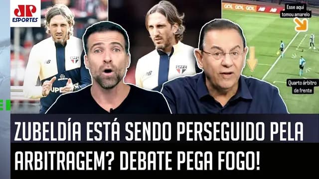 "POR%@! É UM ABSURDO você FALAR que o Zubeldía tem que..." PERSEGUIÇÃO ao técnico do São Paulo?