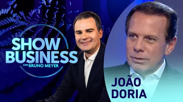 João Doria, empresário | SHOW BUSINESS - 14/08/2024