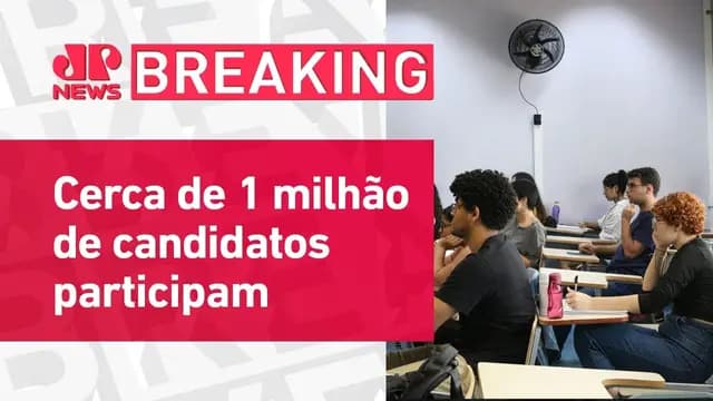 Enem dos Concursos é realizado com mais de 50% de abstenção em todo Brasil | BREAKING NEWS