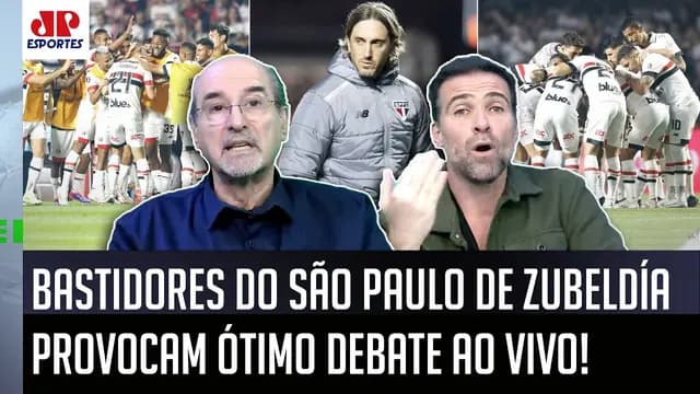 "PELA INFORMAÇÃO que EU RECEBI, o Zubeldía já teria..." VEJA DEBATE sobre o São Paulo!