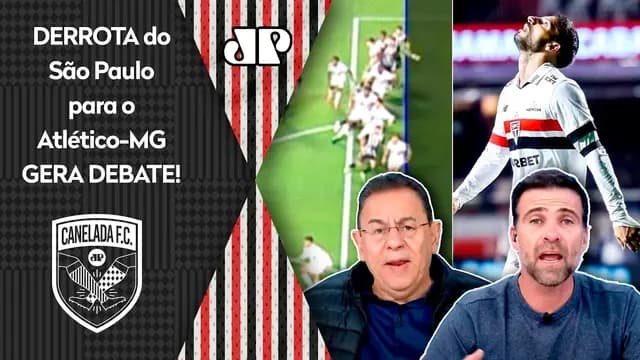 "A LINHA DO VAR É UM LIXO! E a COMISSÃO TÉCNICA do Zubeldía hoje..." São Paulo PERDE pro Atlético-MG