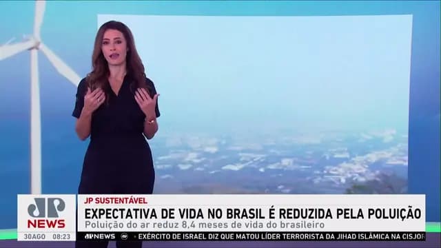 Expectativa de vida no Brasil é reduzida pela poluição; Patrícia Costa explica