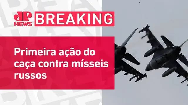 Ucrânia perde F-16 doado pelos Estados Unidos | BREAKING NEWS